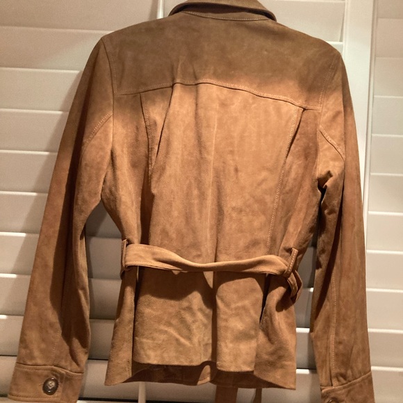 Tan suede jacket in pristine condition - Picture 2 of 7